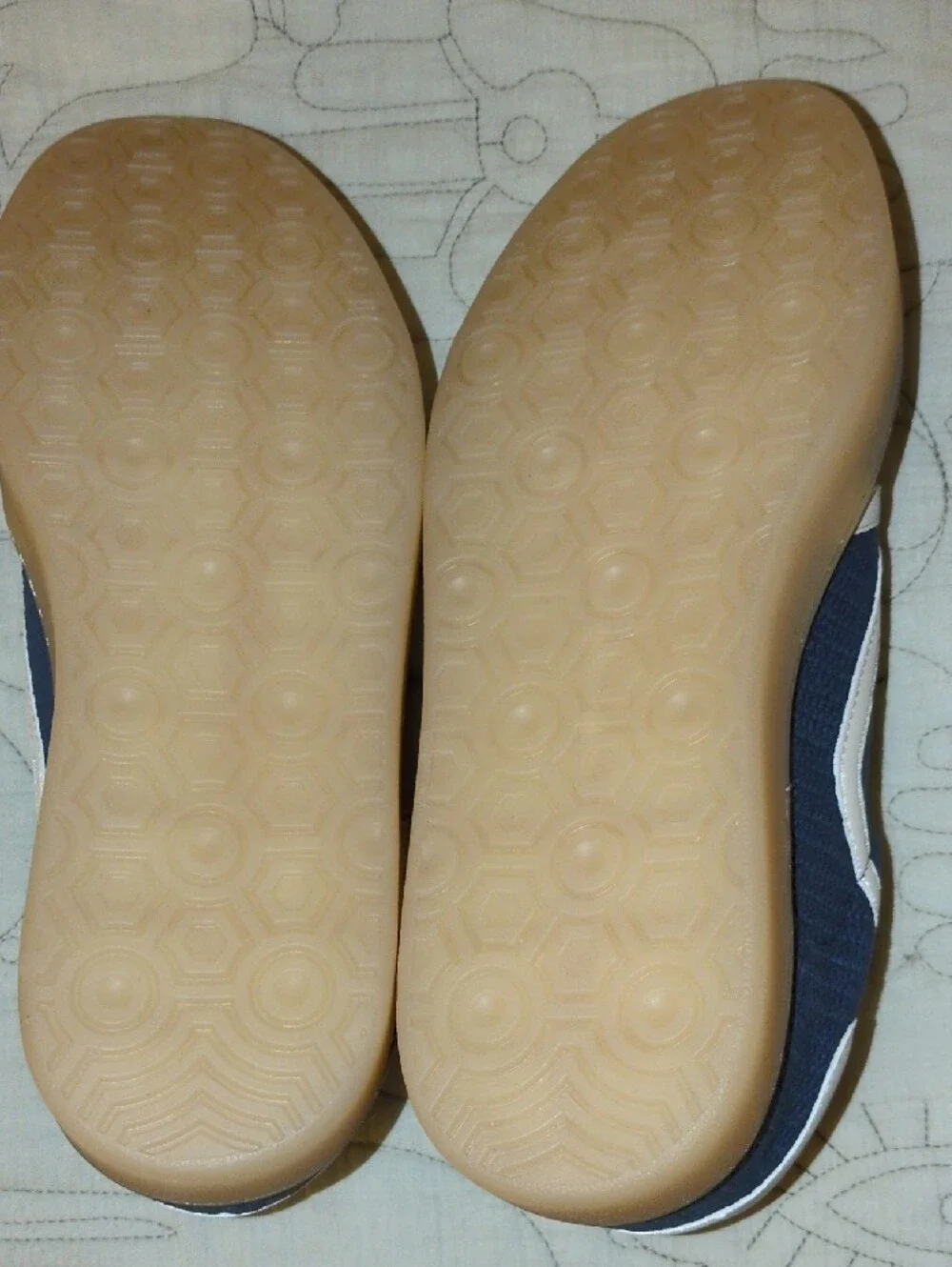 Steve Madden Navy Athletic Sneakers with Off White Trim